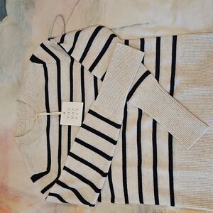 Not Monday Asher Cashmere Crewneck Sweater, Size XS